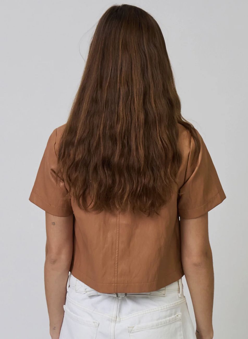 Central Park West - Chelsea Vegan Cropped Jacket