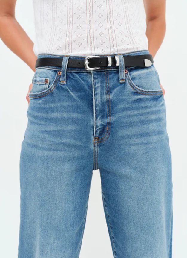 DAZE DENIM - Pleaser High Rise Wide Ankle In Vibe Check