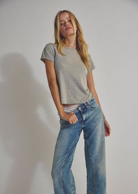 Free People - We The Free Risk Taker Mid-Rise Jeans