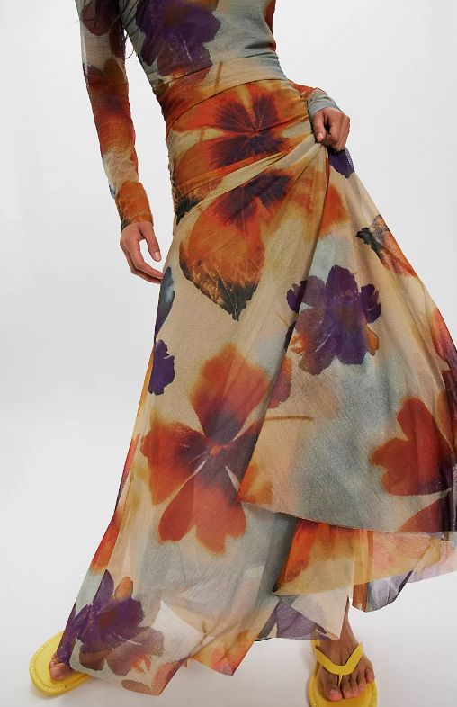 Free People - Sunnei Mesh Maxi Dress