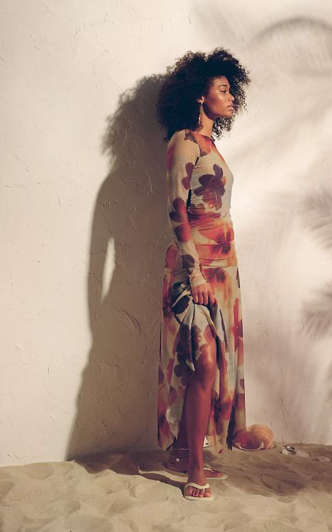 Free People - Sunnei Mesh Maxi Dress