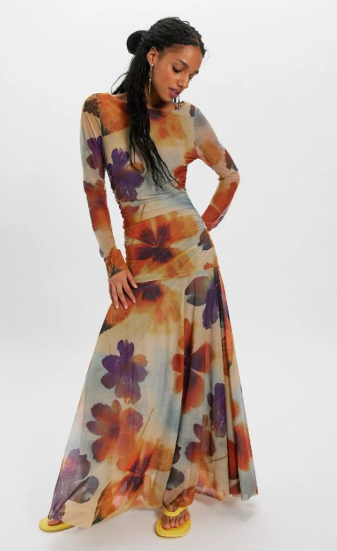 Free People - Sunnei Mesh Maxi Dress