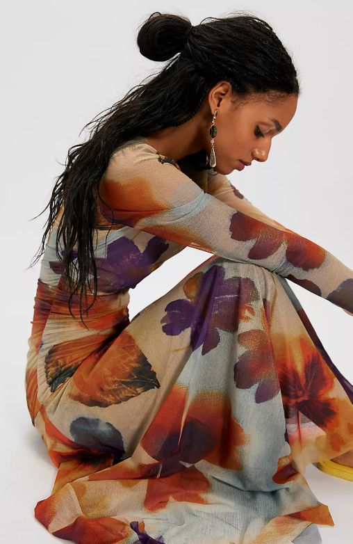 Free People - Sunnei Mesh Maxi Dress