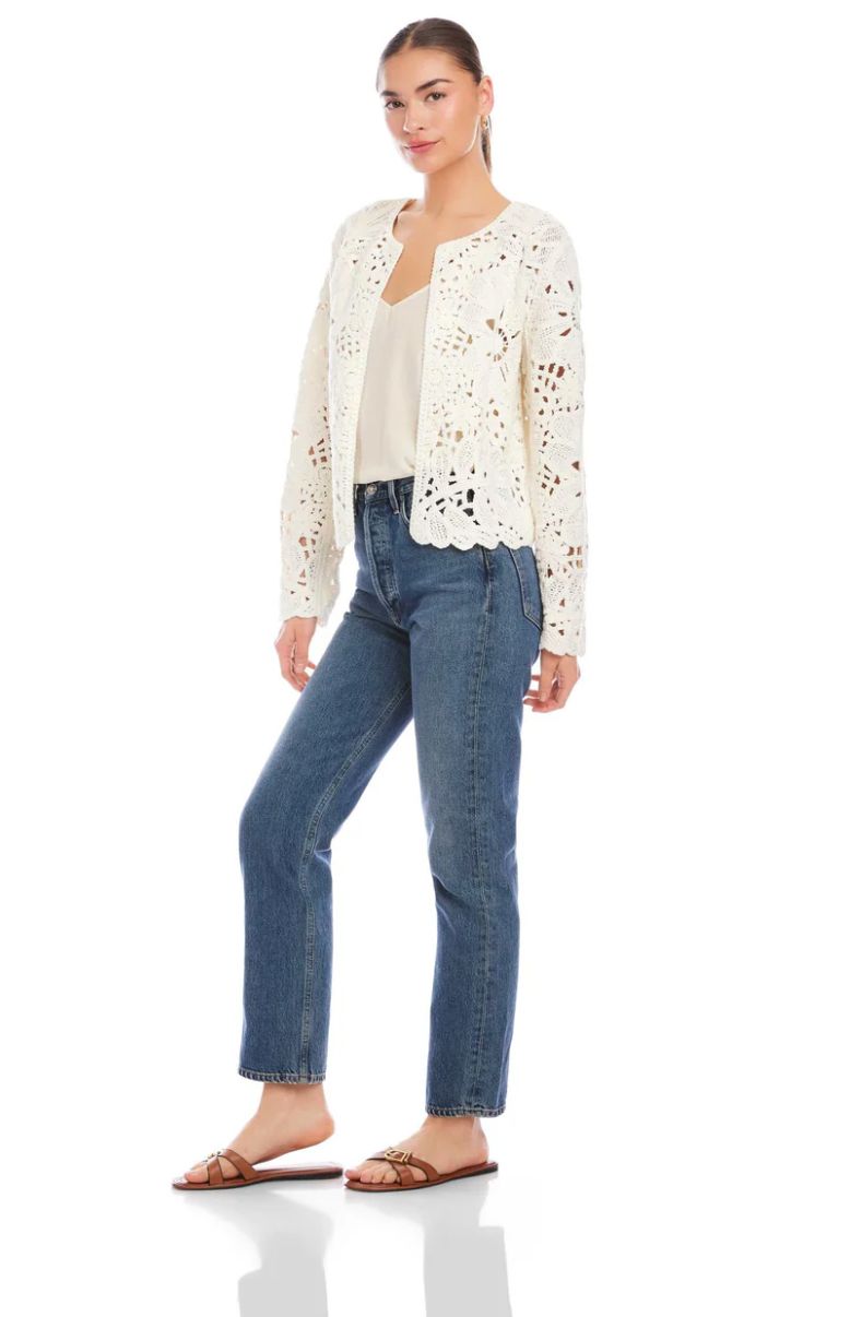 Fifteen Twenty - Emery Crochet Jacket