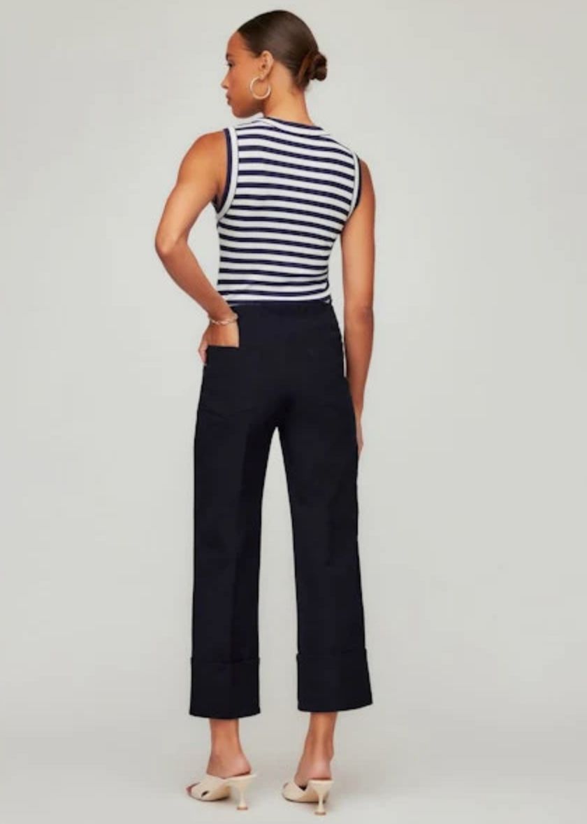 Fifteen Twenty - Regina Cuff Cropped Pants