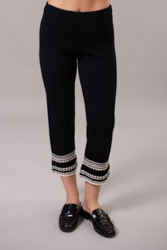 Central Park West - Winona Crochet Edge Pants