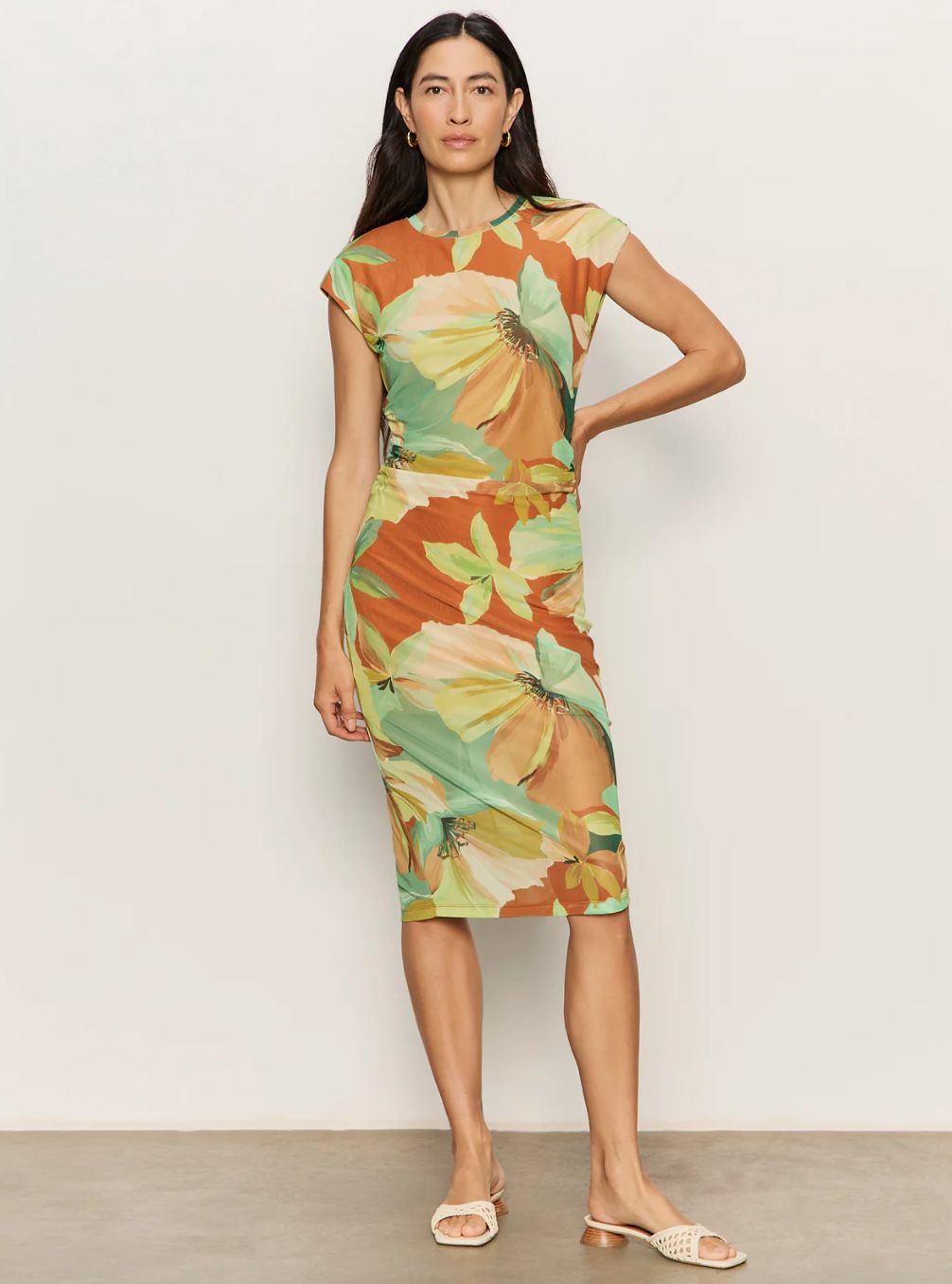 Sanctuary - When In Doubt Mesh Midi Dress