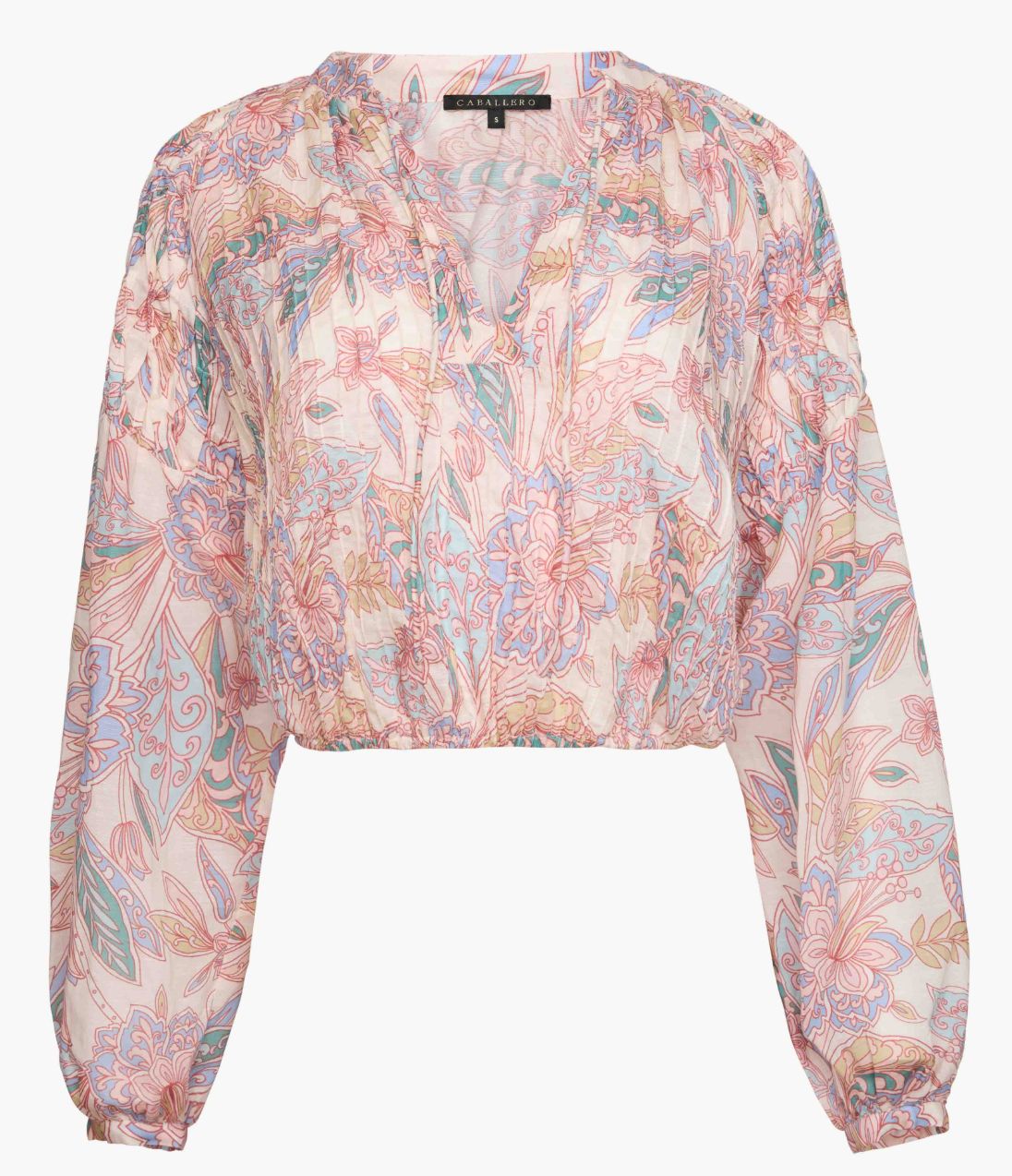 Caballero - Dolly Top In Paisley Floral