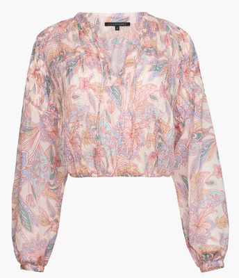 Caballero - Dolly Top In Paisley Floral
