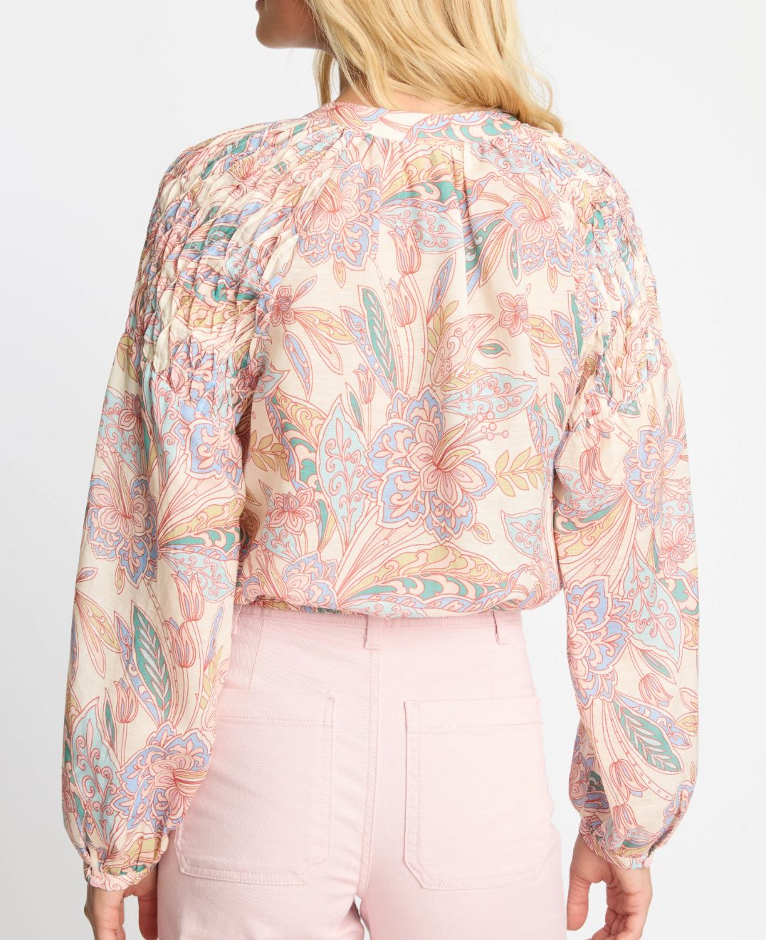 Caballero - Dolly Top In Paisley Floral