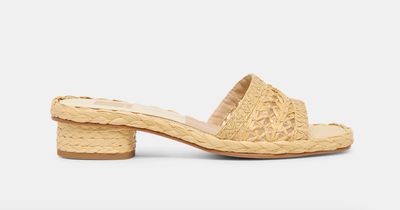 Dolce Vita - Dixi Sandals Lt Natural Cross Hatch Raffia