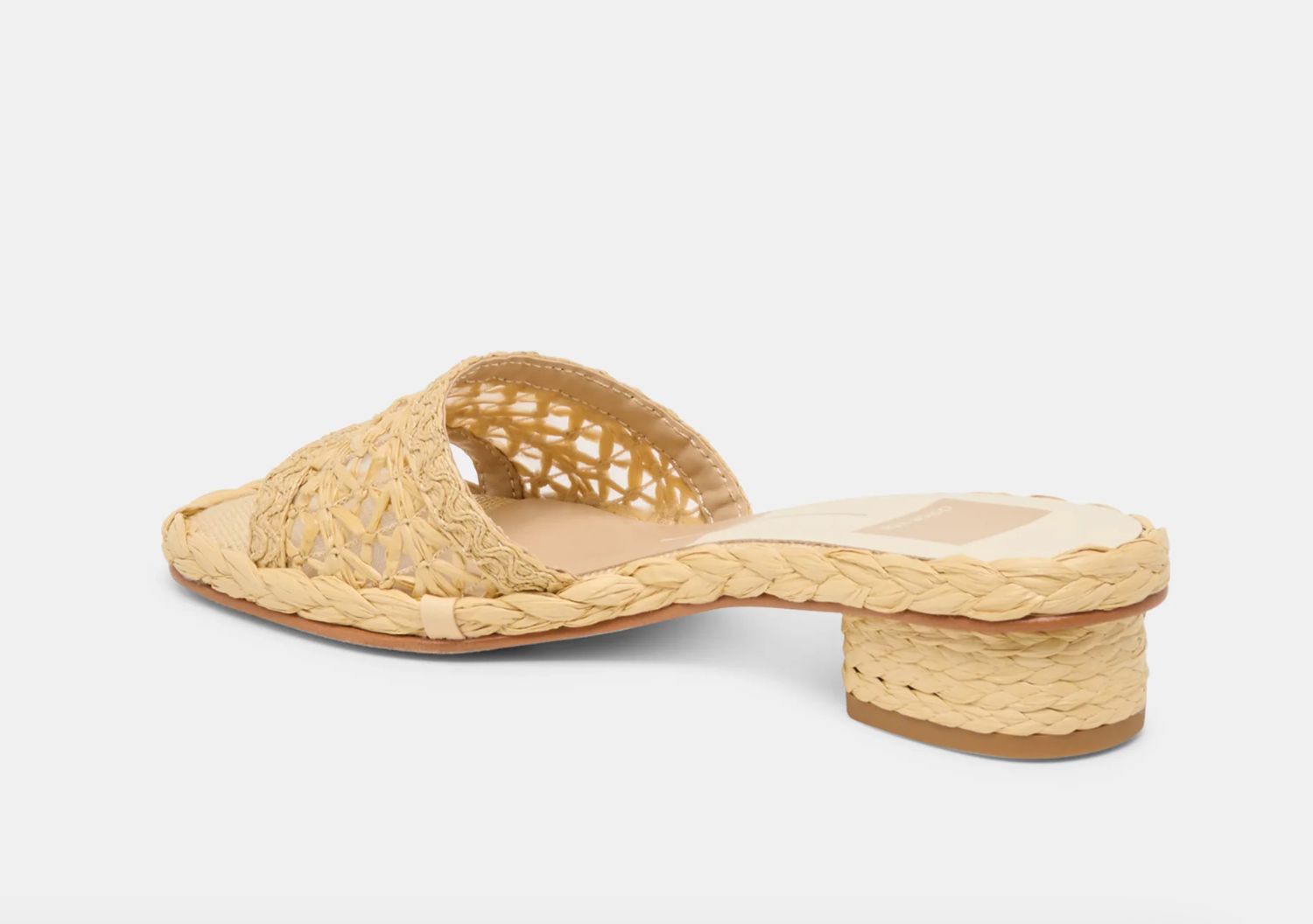Dolce Vita - Dixi Sandals Lt Natural Cross Hatch Raffia