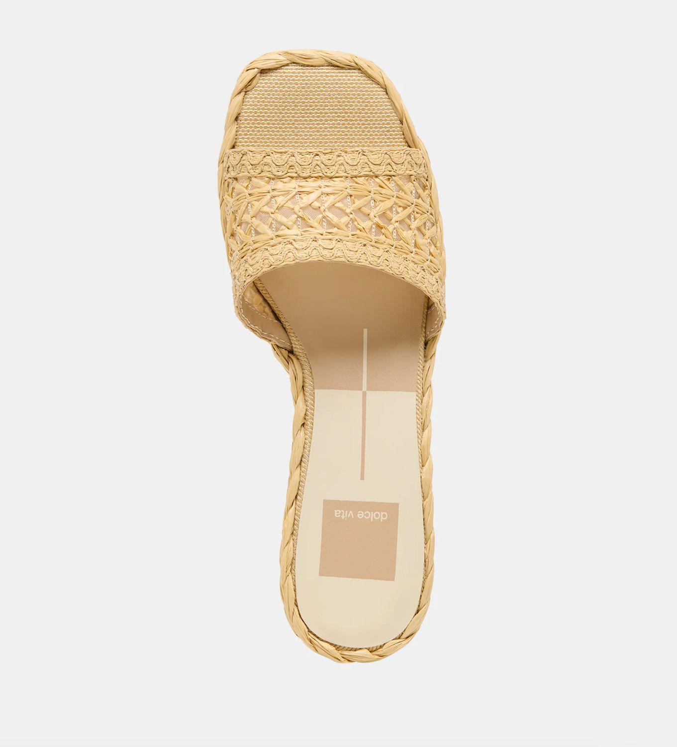 Dolce Vita - Dixi Sandals Lt Natural Cross Hatch Raffia