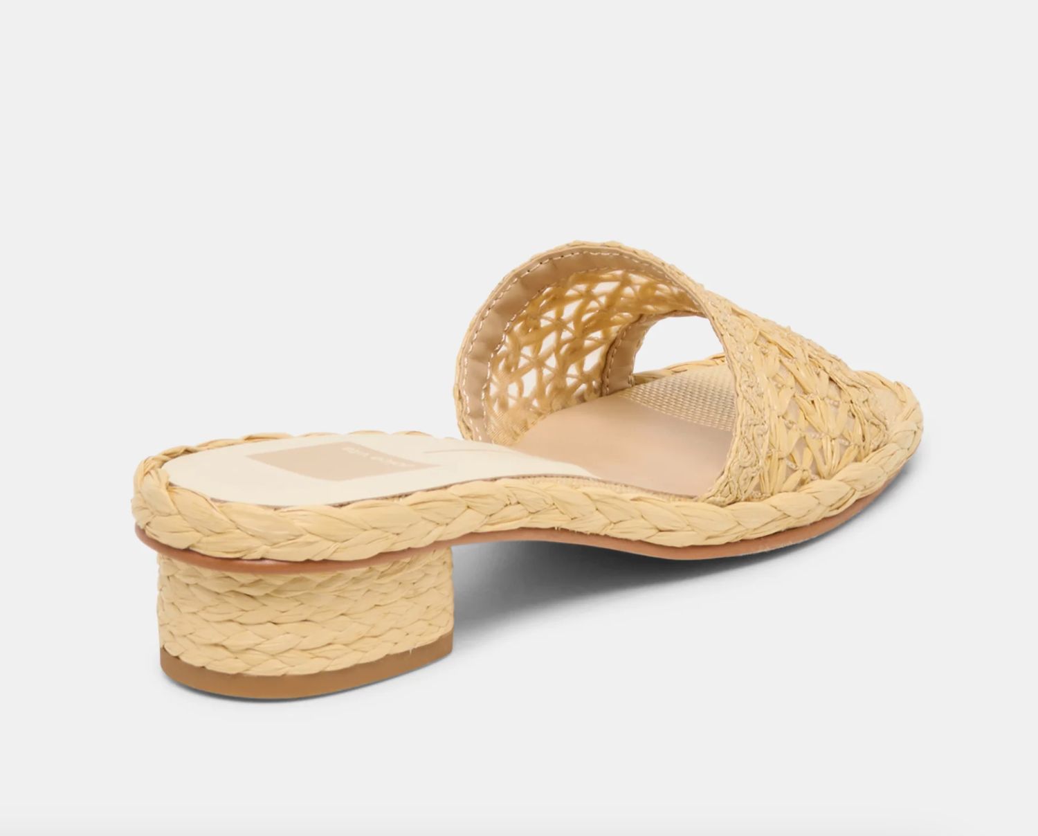 Dolce Vita - Dixi Sandals Lt Natural Cross Hatch Raffia