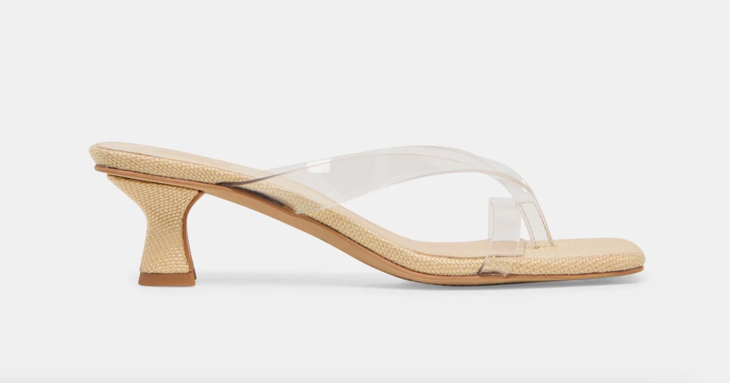 Dolce Vita - Brevel Vinyl Heels Crystal Jelly