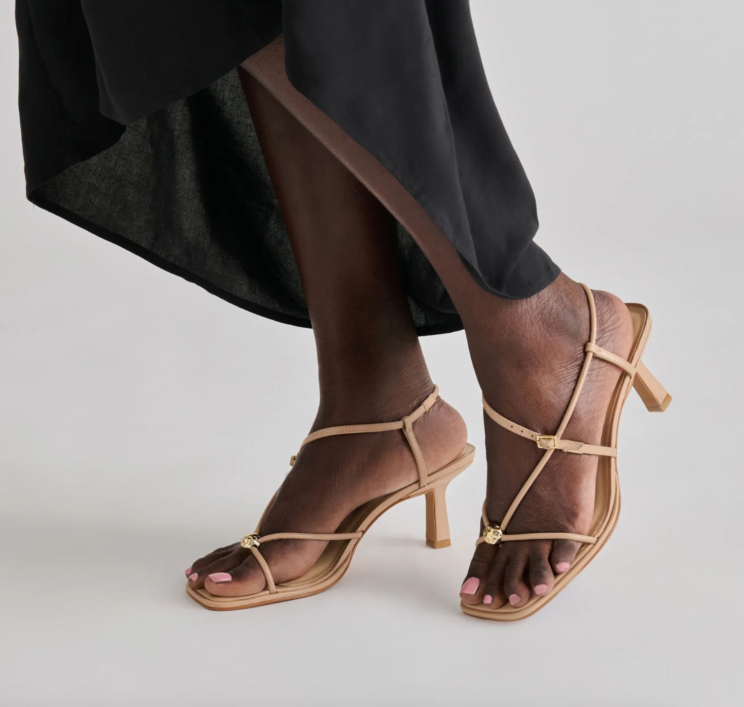 Dolce Vita -  Mylee Heels Light Tan Leather