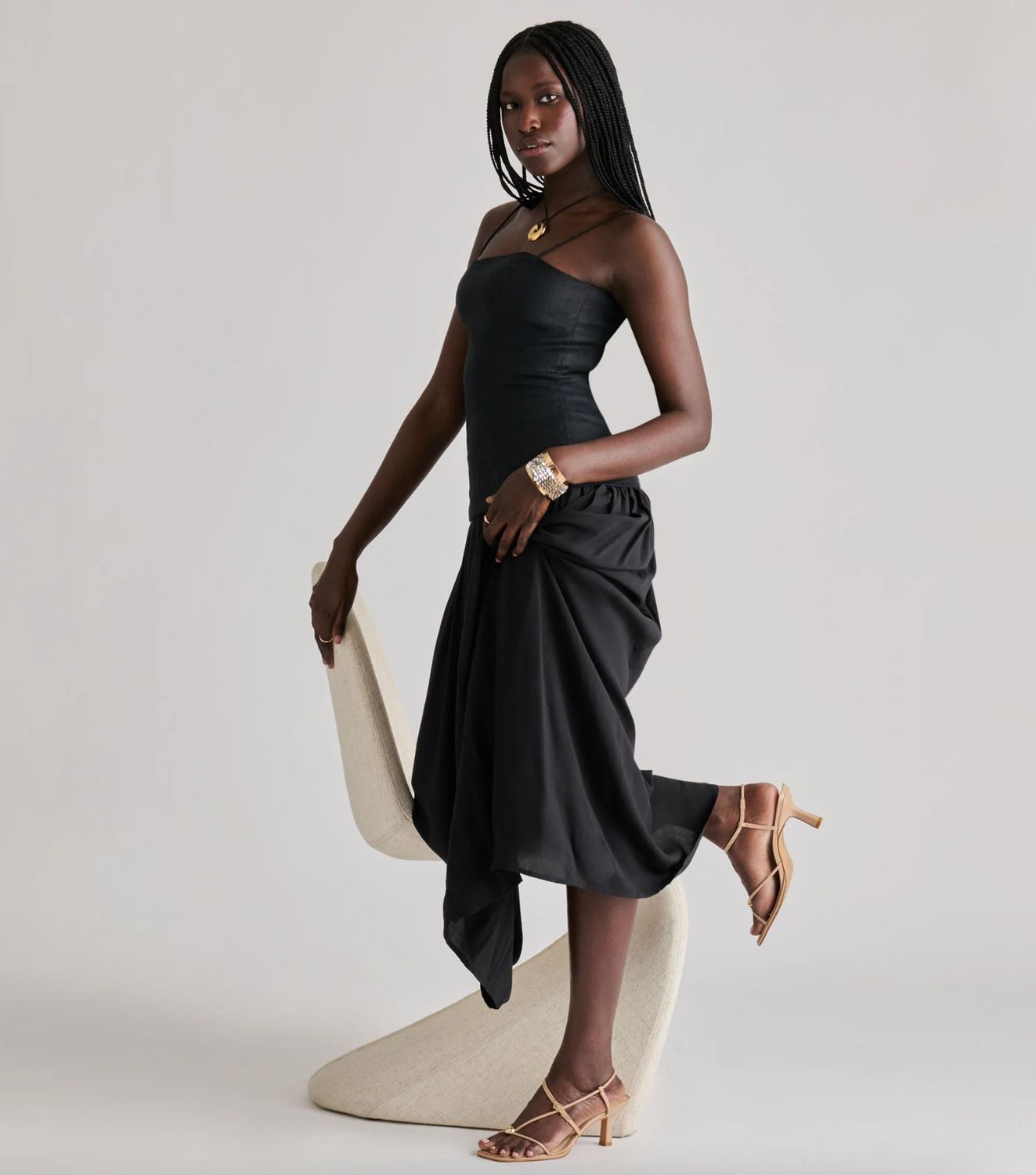 Dolce Vita -  Mylee Heels Light Tan Leather