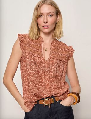 Sanctuary - Free Feeling Smocked Blouse