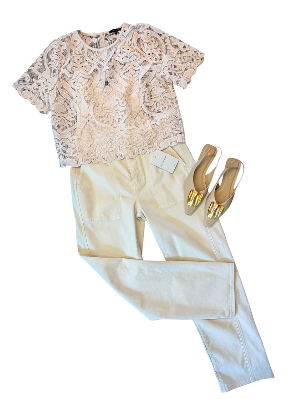 Carmen Lace Top
