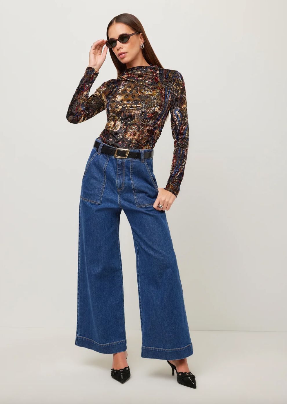 Khami Velvet Top