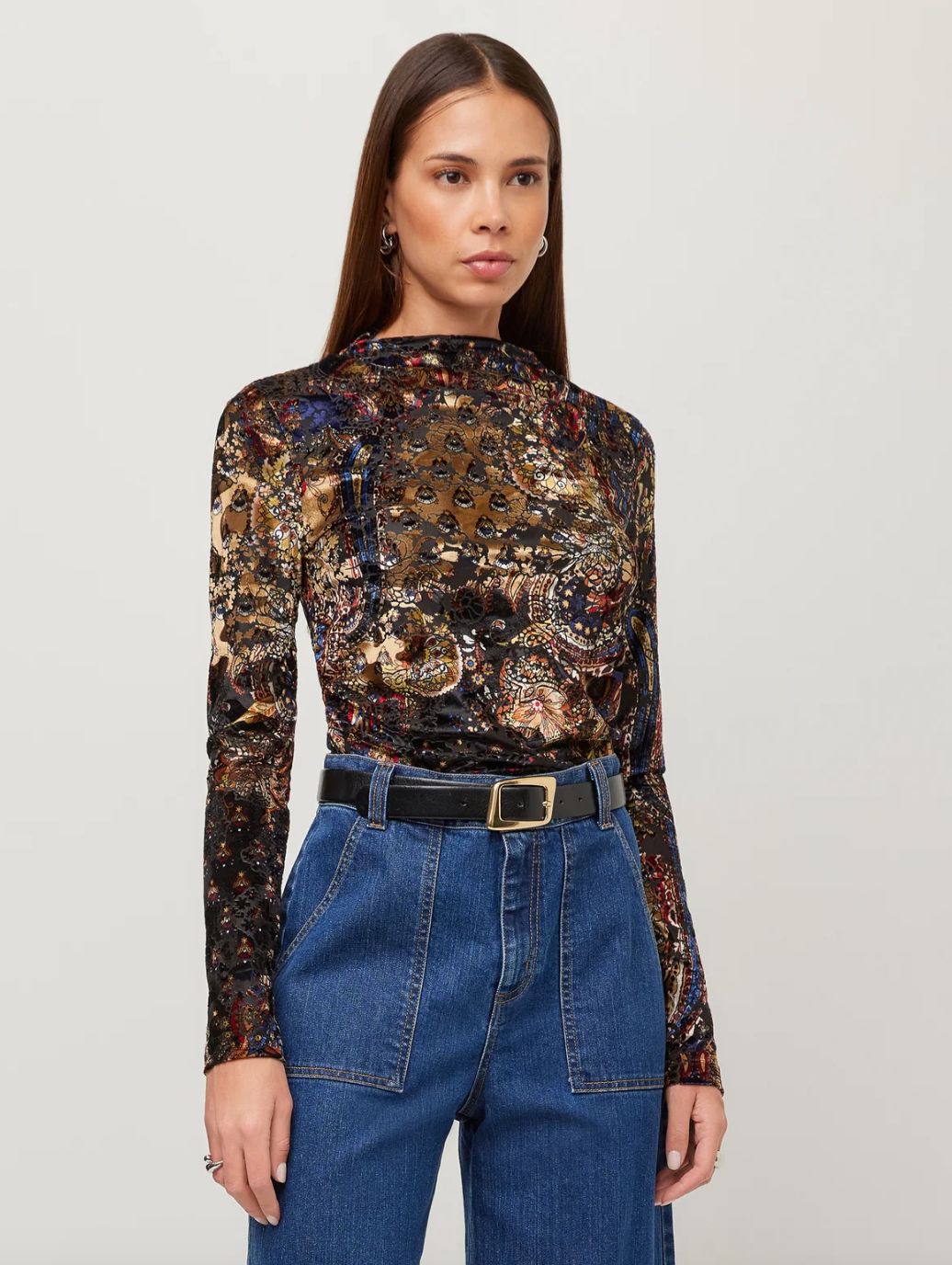 Khami Velvet Top