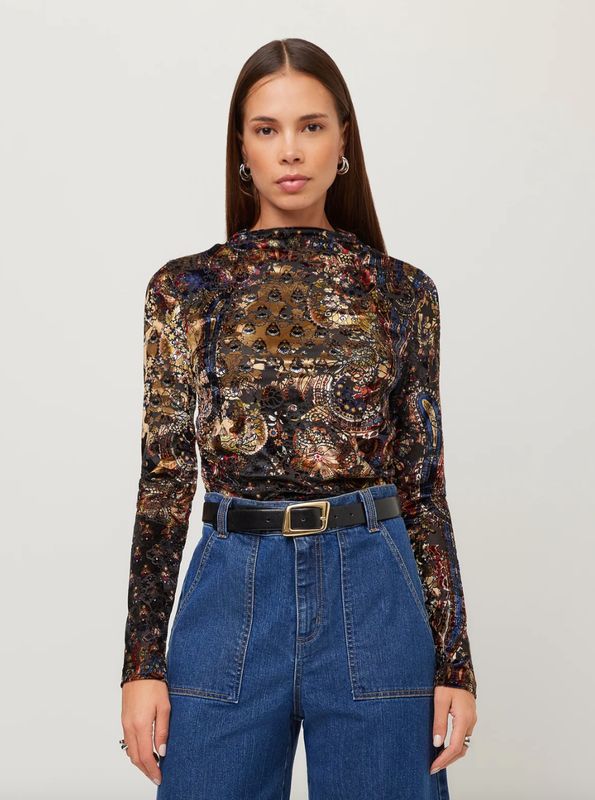 Khami Velvet Top