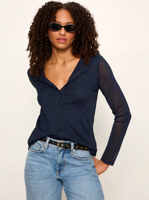 Mesh L/S Cardi