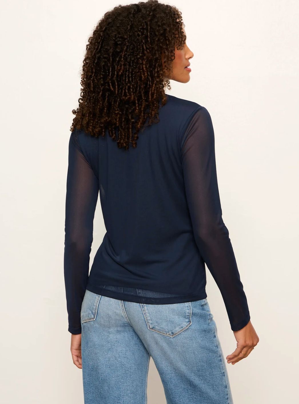 Mesh L/S Cardi