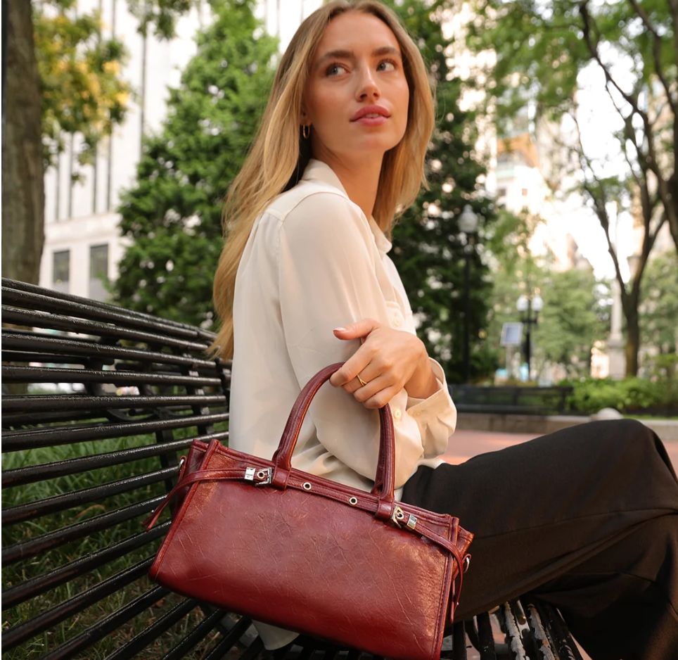Melie Bianco - Rhonda Recycled Vegan Top Handle Bag