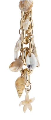 Melie Bianco - Seashell Gold Bag Charm