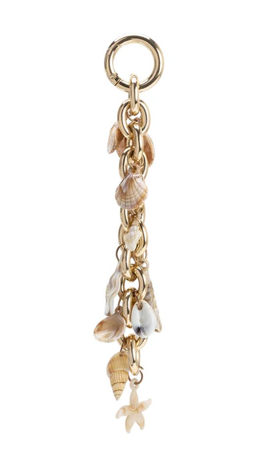 Melie Bianco - Seashell Gold Bag Charm