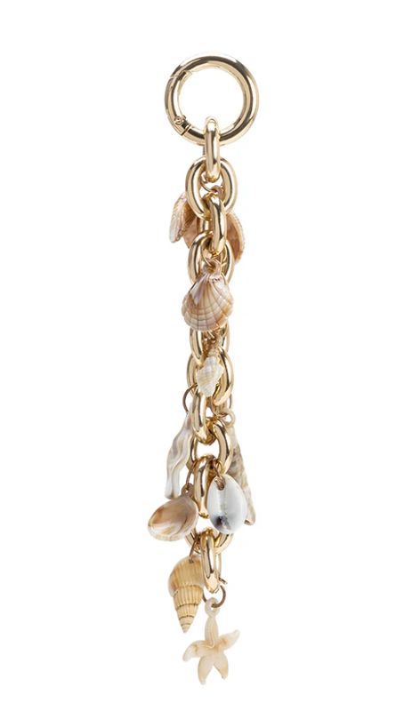 Melie Bianco - Seashell Gold Bag Charm