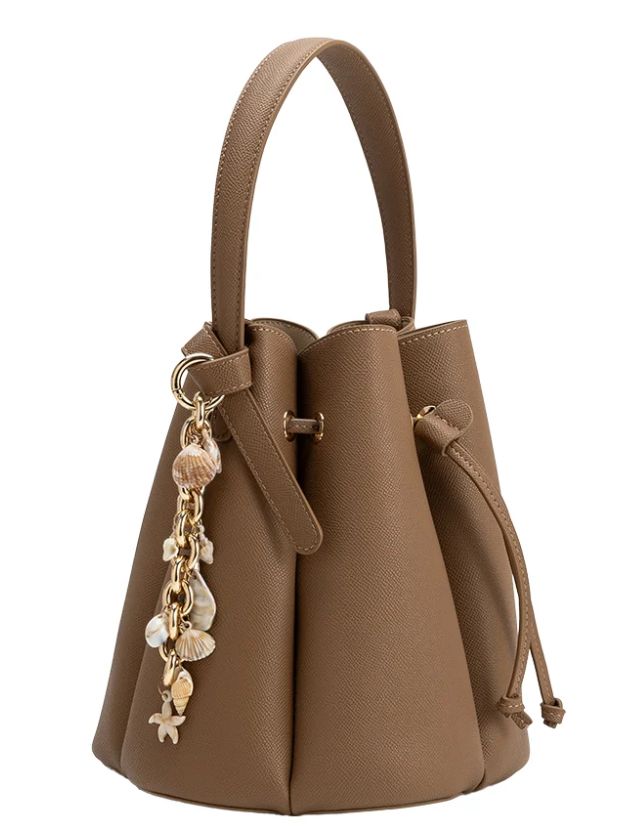 Melie Bianco - Seashell Gold Bag Charm