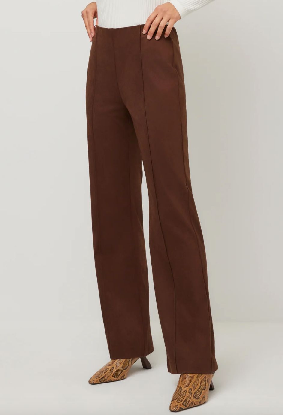 Ellie Faux Suede Pants