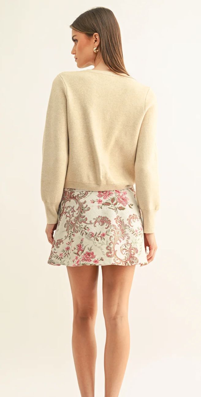 Addisyn Beaded Cardigan