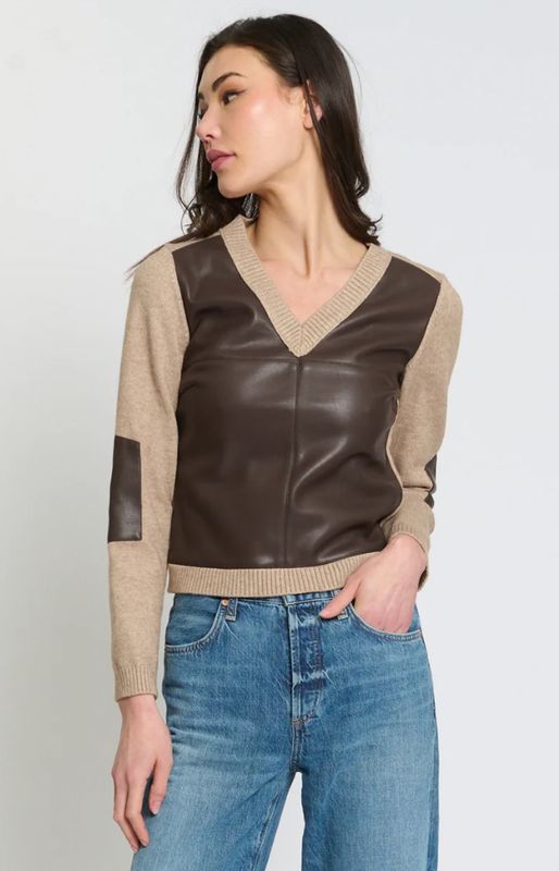 Avery Vegan Front Sweater