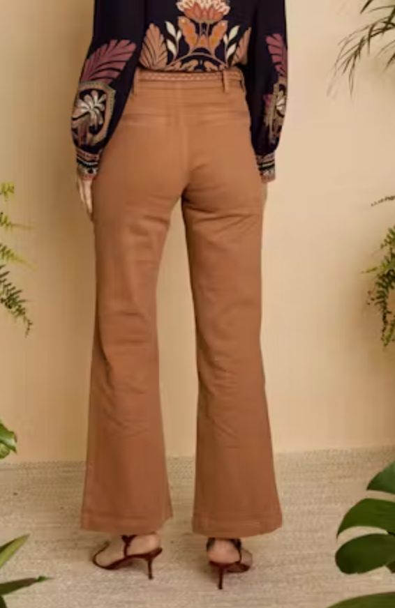 Sienna Pant In Biscuit