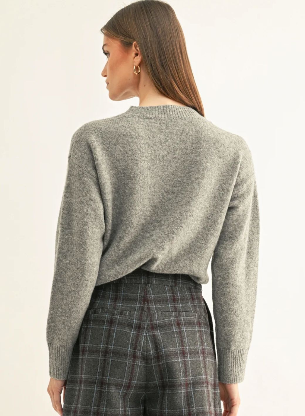 Evelyn 3D Flower Pullover Sweater