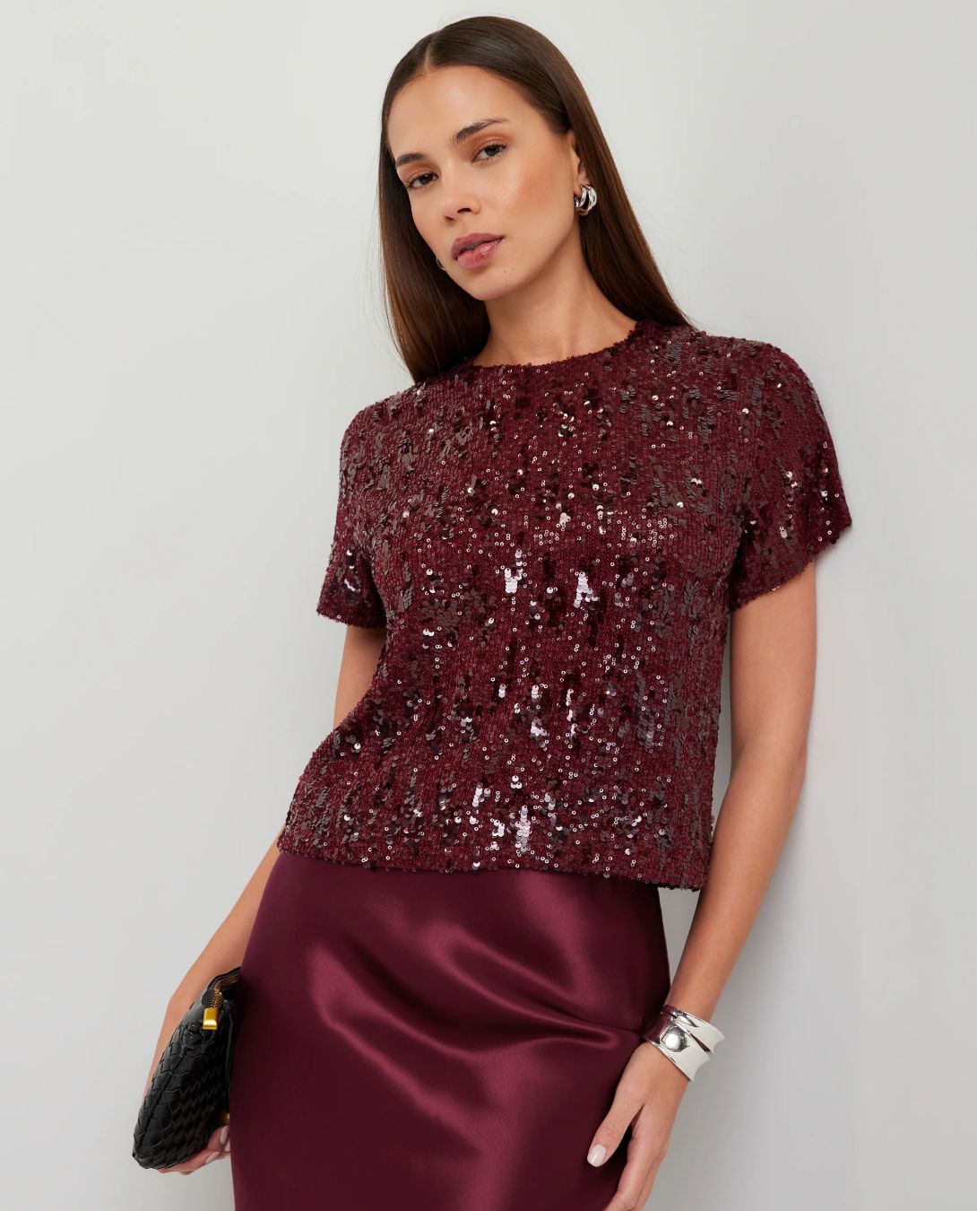 Stacey Sequin Top