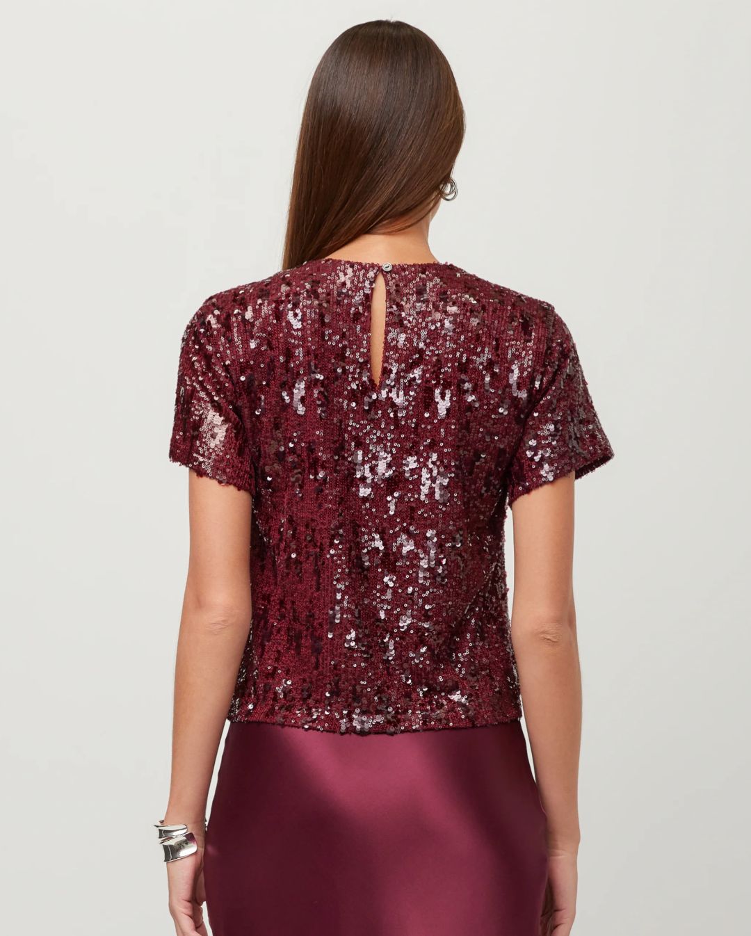 Stacey Sequin Top