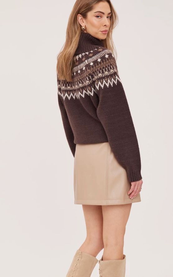 Chrissy Vegan Leather Mini Skirt