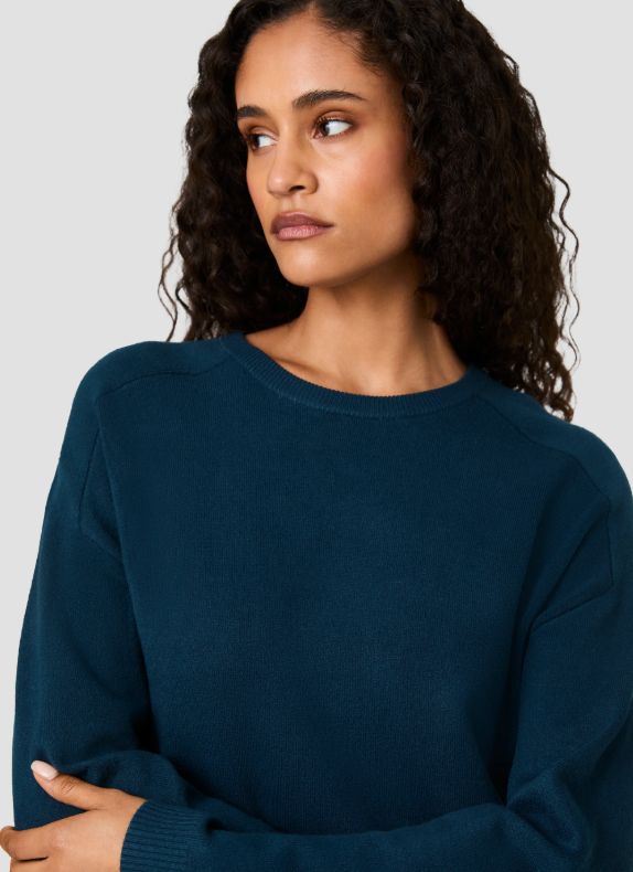 Babysoft Oversized Crew Neck Pullover Sweater