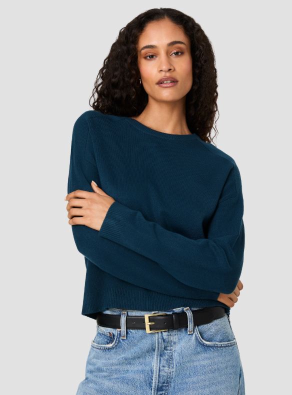 Babysoft Oversized Crew Neck Pullover Sweater