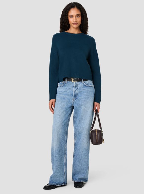 Babysoft Oversized Crew Neck Pullover Sweater