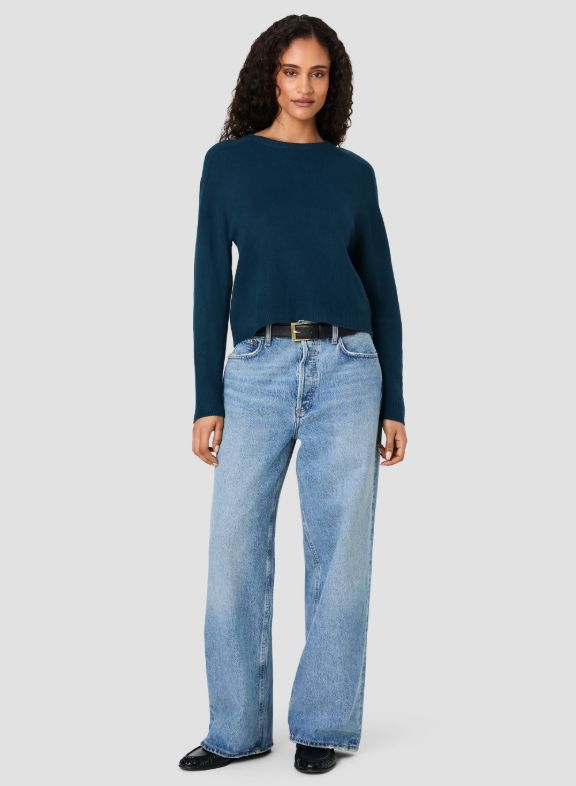 Babysoft Oversized Crew Neck Pullover Sweater
