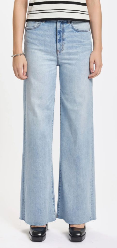 Far Out High Rise Wide Leg Jeans