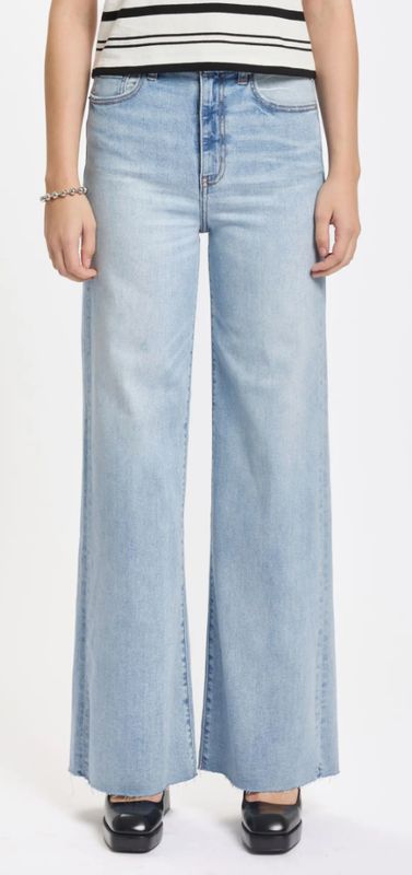 Far Out High Rise Wide Leg Jeans
