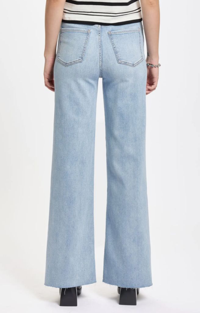 Far Out High Rise Wide Leg Jeans