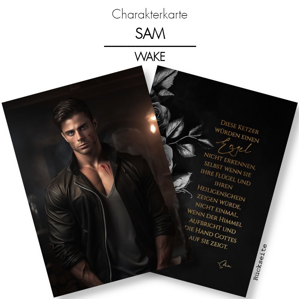 Charakterkarte Sam (WAKE)