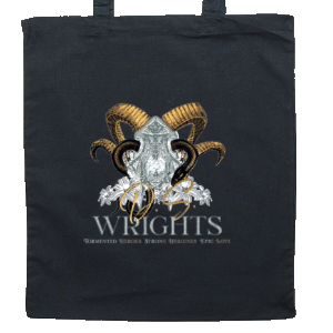 Baumwolltasche D.S. Wrights